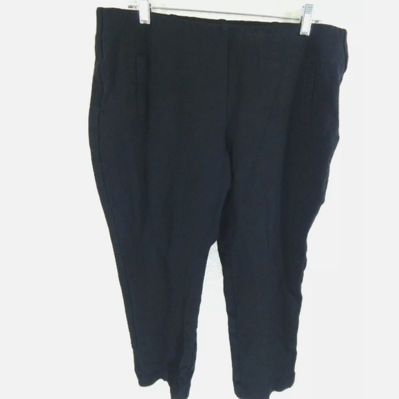 Chico's So Slimming Ankle Crop Ponte Pants - Picture 1 of 3